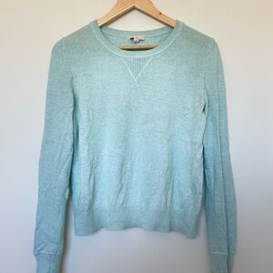 Gap Designed & Crafted Seafoam Cotton Crewneck Sweater Size S